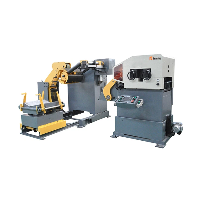 NC Servo Feeder Straightener uncoiler 3 nan 1 machin